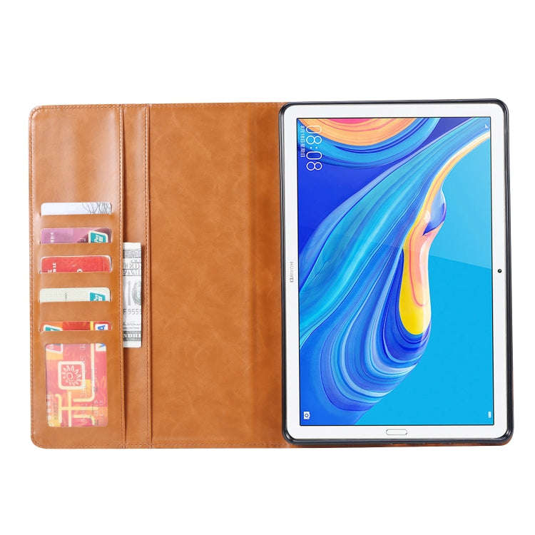 Knead Skin Texture Horizontal Flip Leather Case for Huawei MediaPad M6 8.4 2019, with Photo Frame...