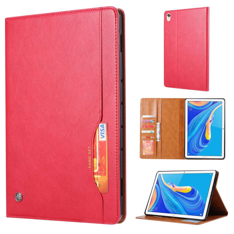 Knead Skin Texture Horizontal Flip Leather Case for Huawei MediaPad M6 8.4 2019, with Photo Frame...