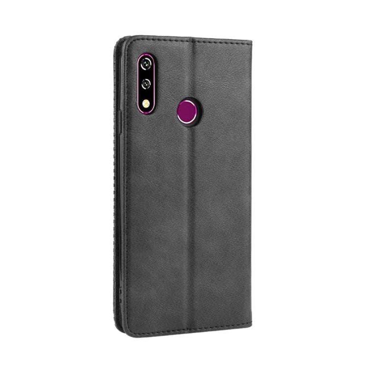 Magnetic Buckle Retro Crazy Horse Texture Horizontal Flip Leather Case for LG W10,with Holder & C...