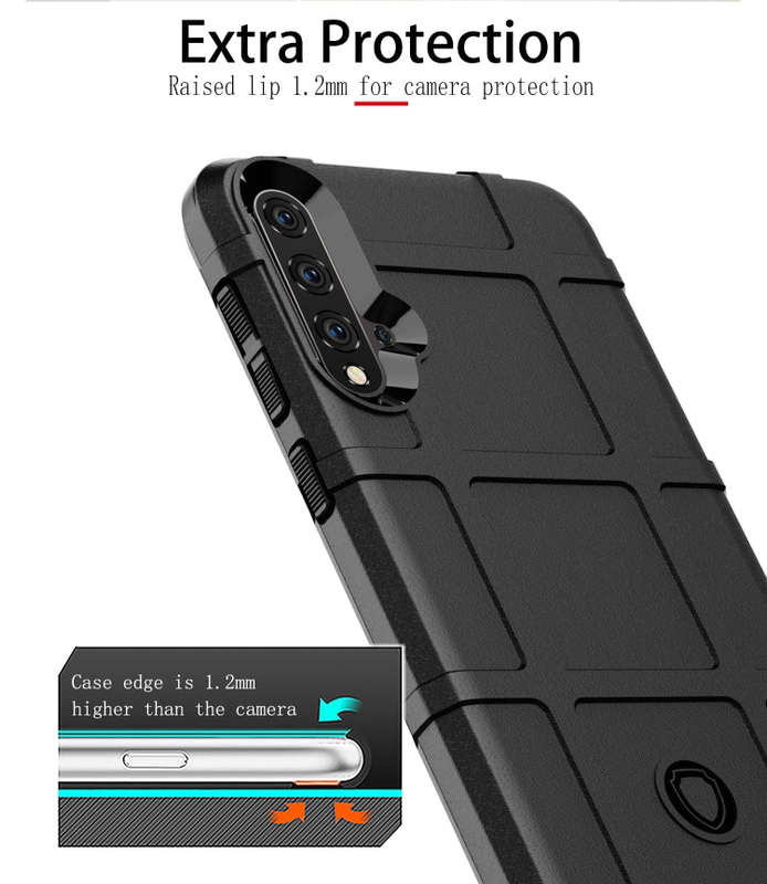 Full Coverage Shockproof TPU Case for  Huawei Nove 5 Pro(Black)