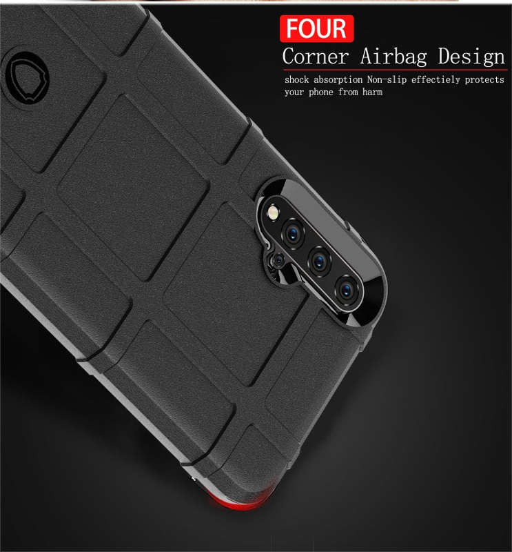 Full Coverage Shockproof TPU Case for  Huawei Nove 5 Pro(Black)