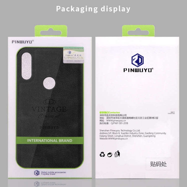 PINWUYO Shockproof Waterproof Full Coverage PC + TPU + Skin Protective Case for Motorola Moto P40...
