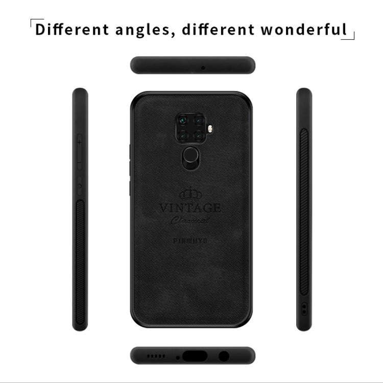 PINWUYO Shockproof Waterproof Full Coverage PC + TPU + Skin Protective Case for Huawei Nova 5i Pr...