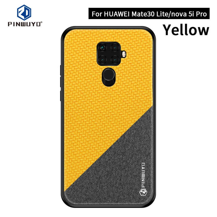 PINWUYO Honors Series Shockproof PC + TPU Protective Case for Huawei Nova 5i Pro / Mate 30 Lite(Y...