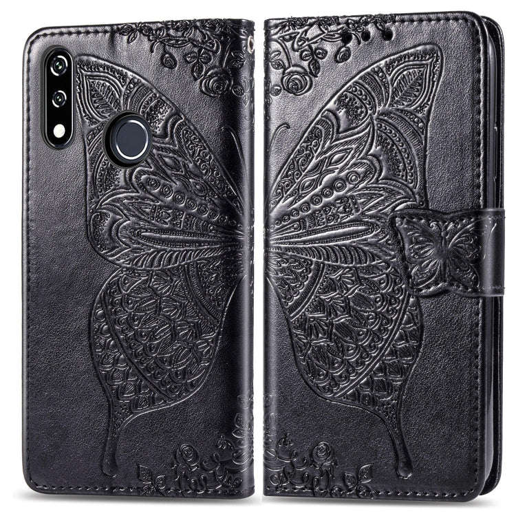 Butterfly Love Flowers Embossing Horizontal Flip Leather Case For LG W10 with Holder & Card Slots...