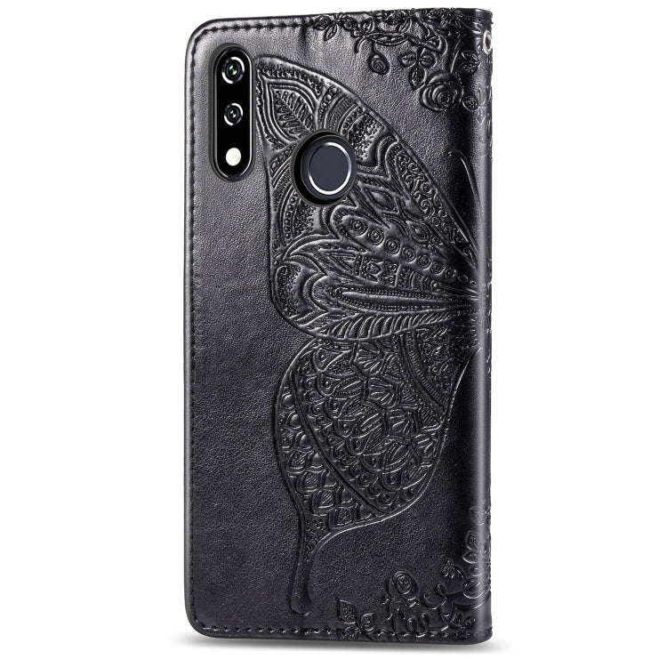 Butterfly Love Flowers Embossing Horizontal Flip Leather Case For LG W10 with Holder & Card Slots...