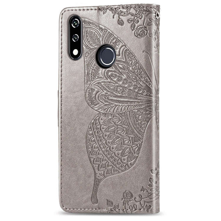 Butterfly Love Flowers Embossing Horizontal Flip Leather Case For LG W10 with Holder & Card Slots...