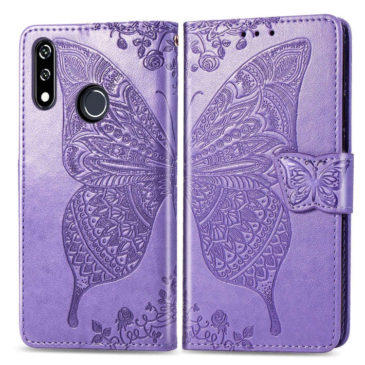 Butterfly Love Flowers Embossing Horizontal Flip Leather Case For LG W10 with Holder & Card Slots...