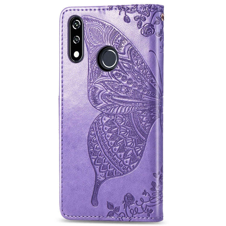 Butterfly Love Flowers Embossing Horizontal Flip Leather Case For LG W10 with Holder & Card Slots...