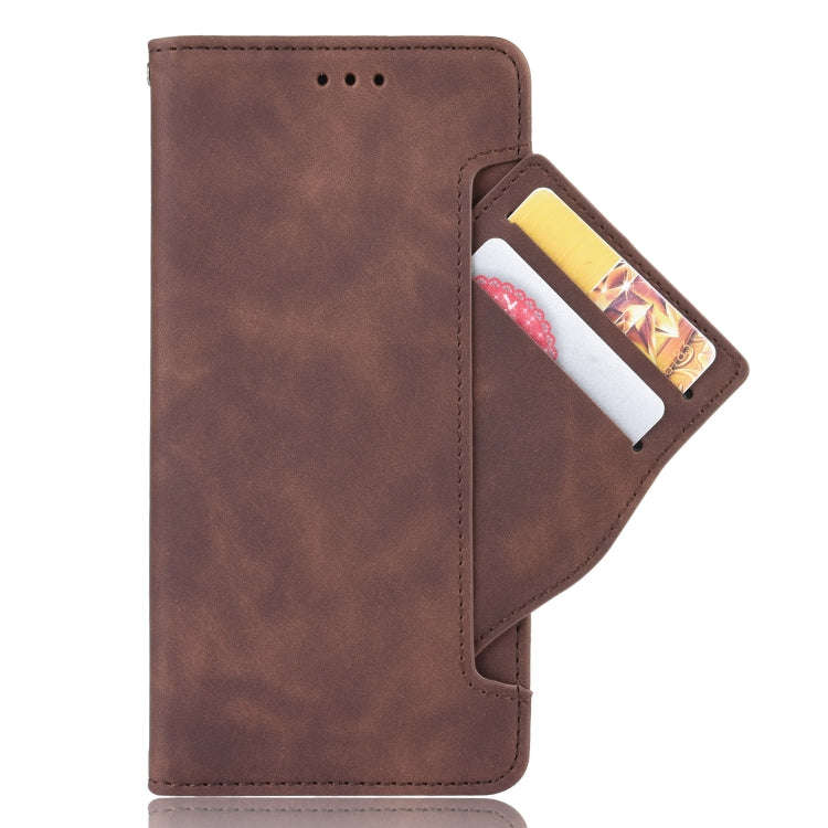 Wallet Style Skin Feel Calf Pattern Leather Case For Huawei P30,with Separate Card Slot(Brown)