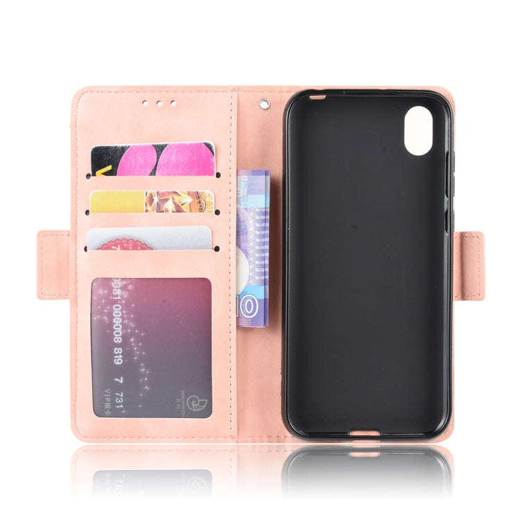 Wallet Style Skin Feel Calf Pattern Leather Case For Huawei Y5 (2019) / Honor 8S ,with Separate C...