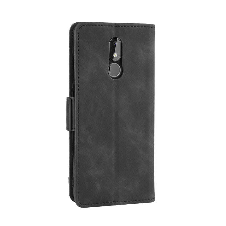 Wallet Style Skin Feel Calf Pattern Leather Case For Nokia 3.2,with Separate Card Slot(Black)