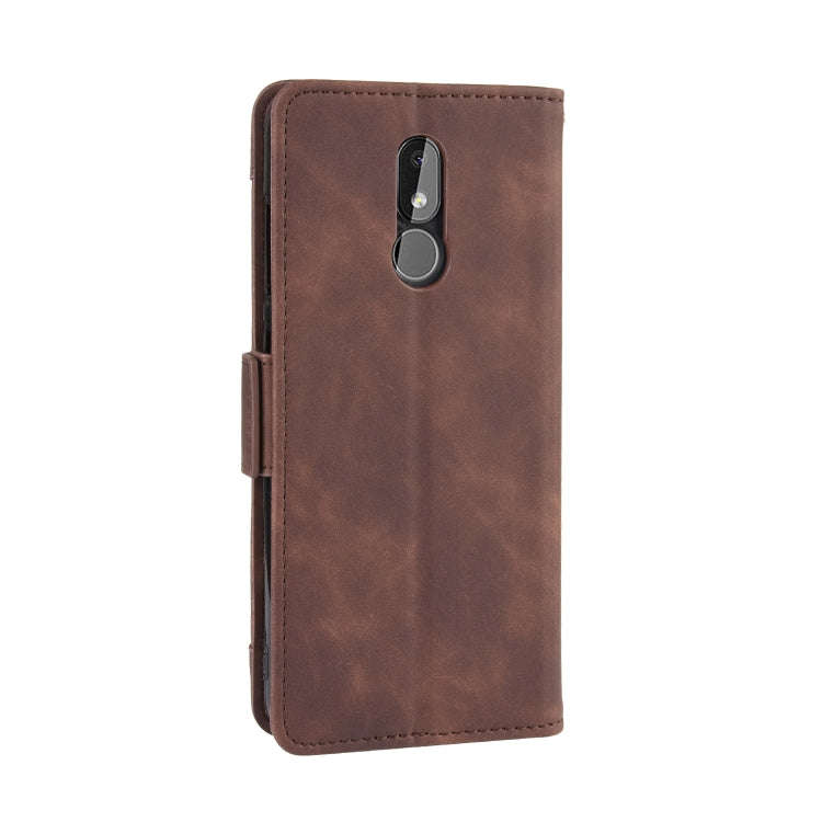Wallet Style Skin Feel Calf Pattern Leather Case For Nokia 3.2,with Separate Card Slot(Brown)