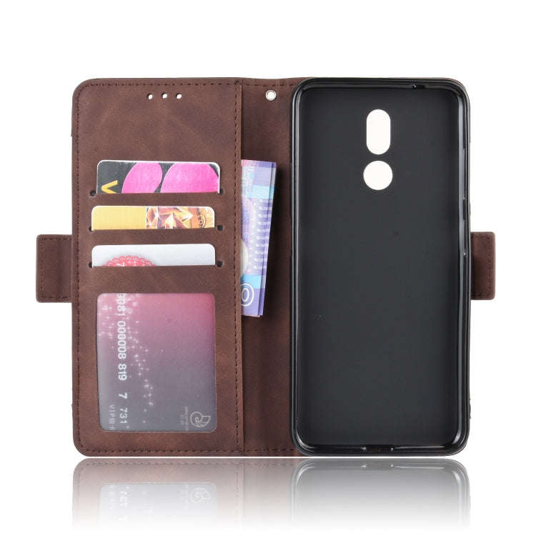 Wallet Style Skin Feel Calf Pattern Leather Case For Nokia 3.2,with Separate Card Slot(Brown)