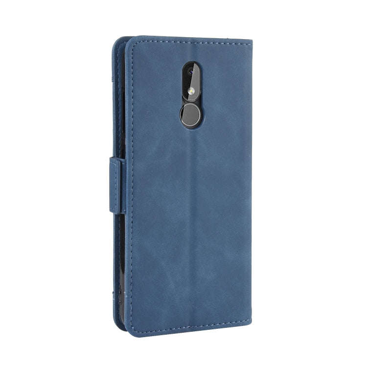 Wallet Style Skin Feel Calf Pattern Leather Case For Nokia 3.2,with Separate Card Slot(Blue)