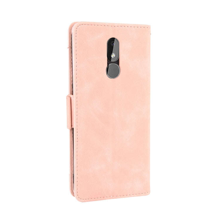 Wallet Style Skin Feel Calf Pattern Leather Case For Nokia 3.2,with Separate Card Slot(Pink)