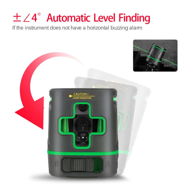 SNDWAY SW-331G Laser Level 2 Lines 360 Degree Rechargeable Battery Green Beam Self Leveling Level...