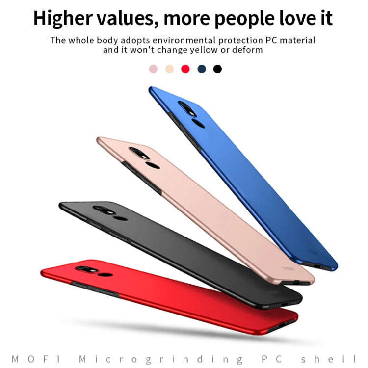 MOFI Frosted PC Ultra-thin Hard Case for Nokia 3.2(Red)