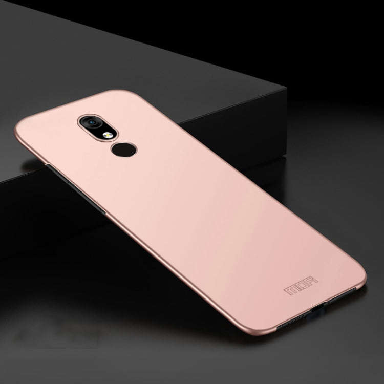 MOFI Frosted PC Ultra-thin Hard Case for Nokia 3.2(Rose gold)