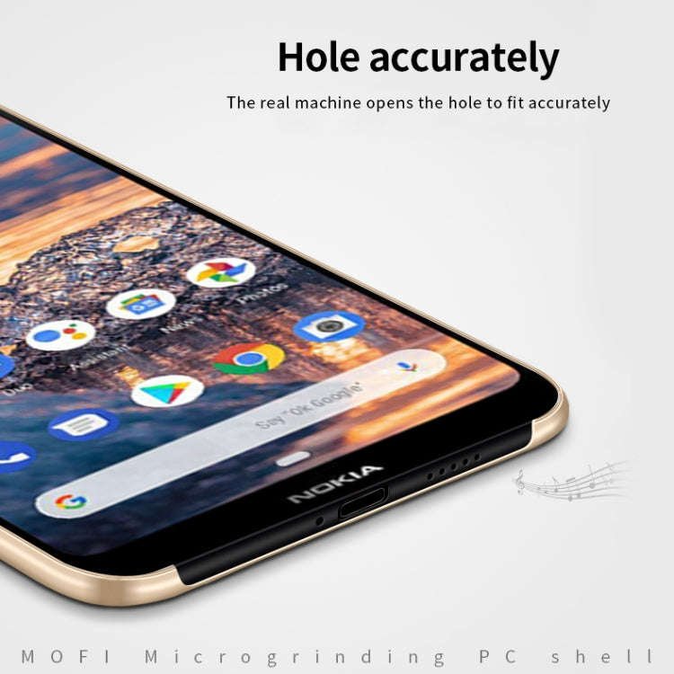MOFI Frosted PC Ultra-thin Hard Case for Nokia 3.2(Rose gold)