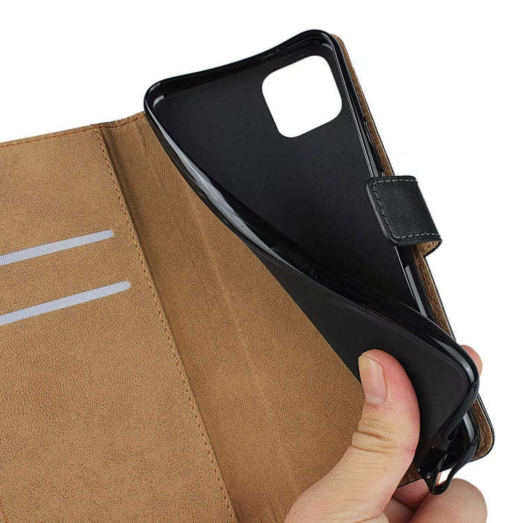 Horizontal Flip Leather Case for Google Pixel 4 XL, with Magnetic Buckle & Holder & Card Slot & W...