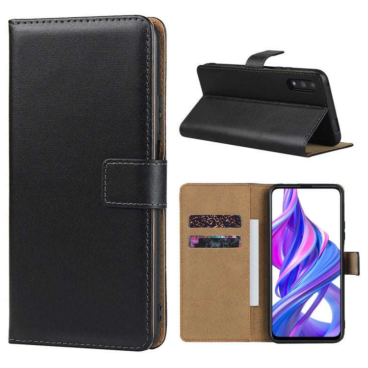 Horizontal Flip Leather Case for Huawei Honor 9X with Magnetic Clasp and Bracket and Card Slot an...
