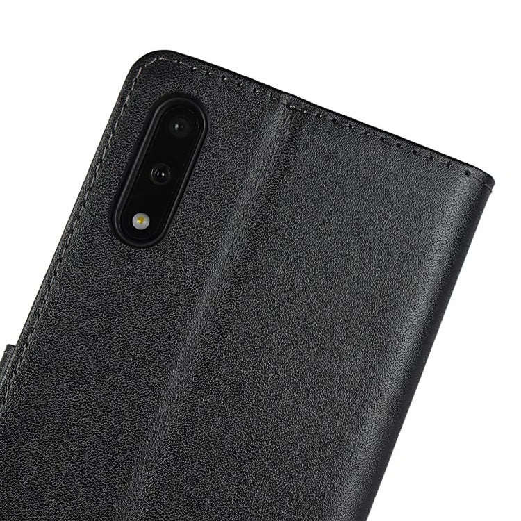 Horizontal Flip Leather Case for Huawei Honor 9X with Magnetic Clasp and Bracket and Card Slot an...