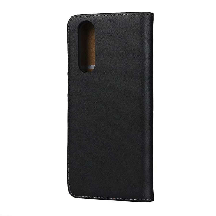 Leather Horizontal Flip Holster for Sony Xperia XZ5 with Magnetic Clasp and Bracket and Card Slot...