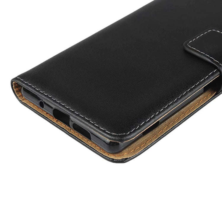 Leather Horizontal Flip Holster for Sony Xperia XZ5 with Magnetic Clasp and Bracket and Card Slot...