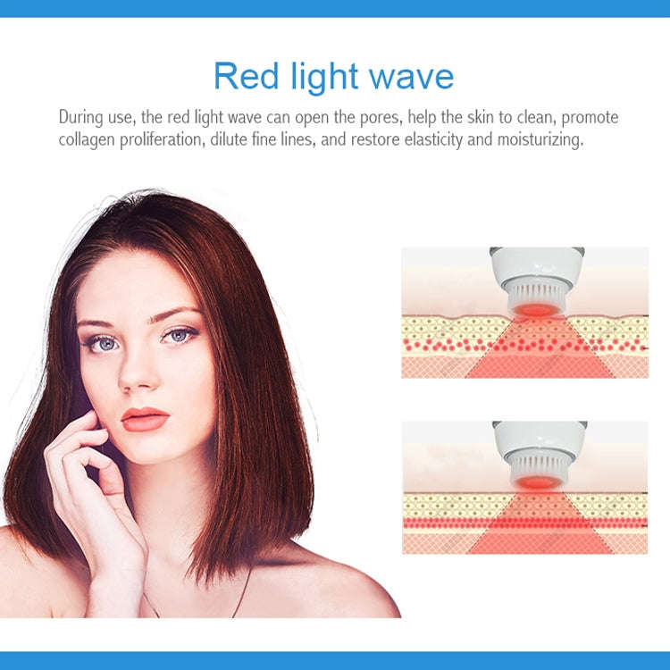 Duosi DY-103 USB Rechargeble Electric Facial Cleansing Brush Waterproof Face Deep Pore Cleaning M...