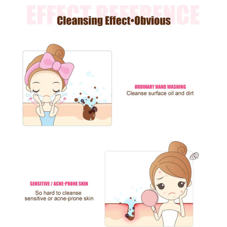 2 in 1 Electric Facial Cleansing Brush Waterproof face Skin   Cleansing Massager Silicone Vibrati...
