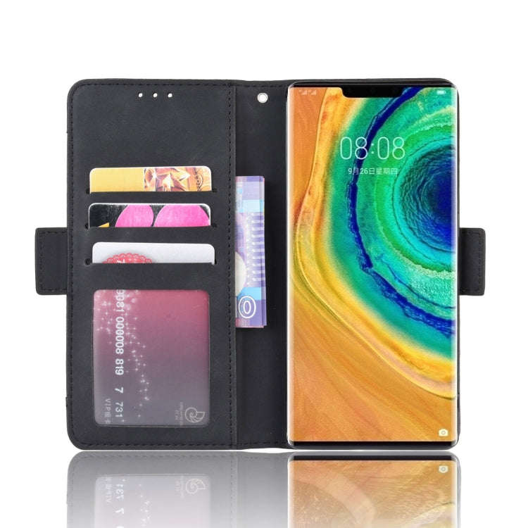 Wallet Style Skin Feel Calf Pattern Leather Case For Huawei Mate 30 Pro,with Separate Card Slot(B...