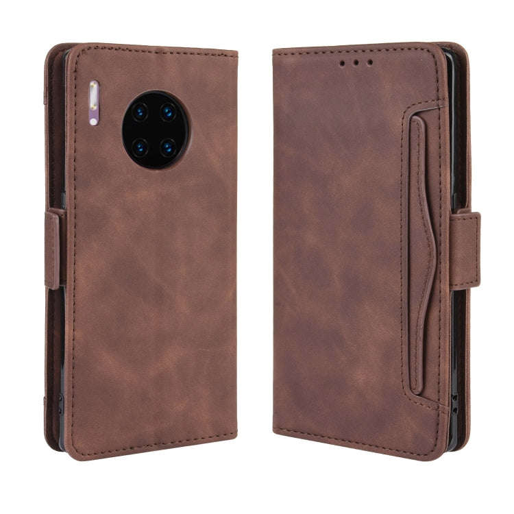 Wallet Style Skin Feel Calf Pattern Leather Case For Huawei Mate 30 Pro,with Separate Card Slot(B...
