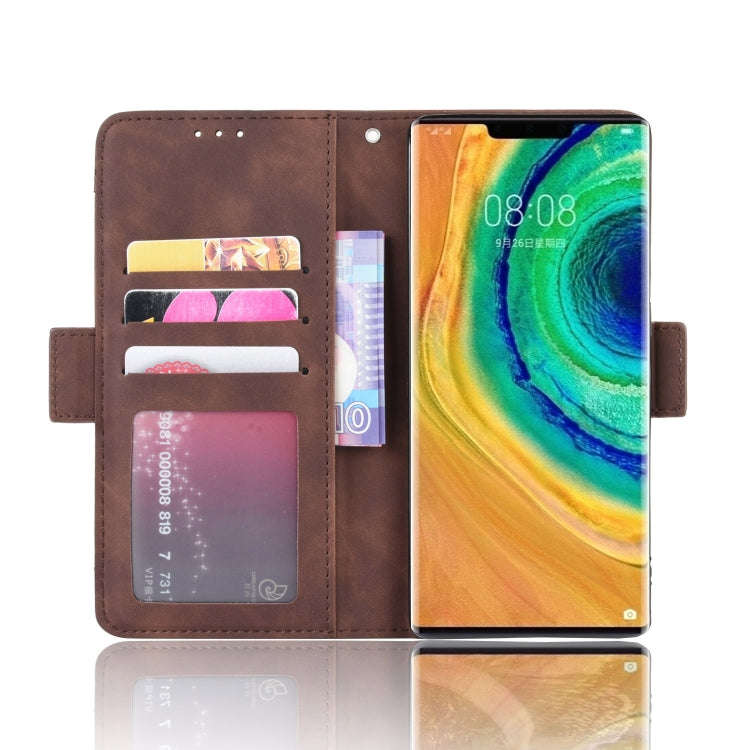 Wallet Style Skin Feel Calf Pattern Leather Case For Huawei Mate 30 Pro,with Separate Card Slot(B...