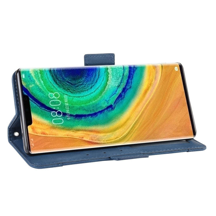 Wallet Style Skin Feel Calf Pattern Leather Case For Huawei Mate 30 Pro,with Separate Card Slot(B...