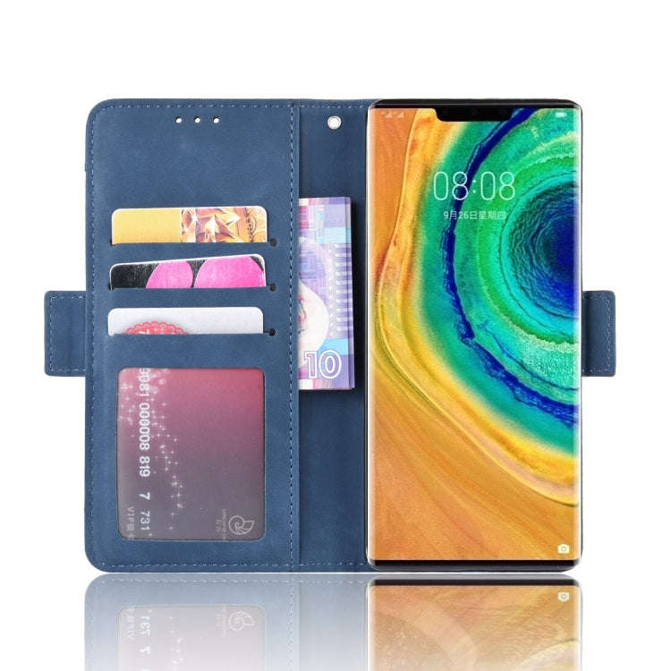 Wallet Style Skin Feel Calf Pattern Leather Case For Huawei Mate 30 Pro,with Separate Card Slot(B...