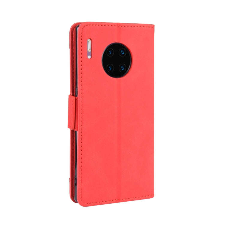 Wallet Style Skin Feel Calf Pattern Leather Case For Huawei Mate 30 Pro,with Separate Card Slot(Red)