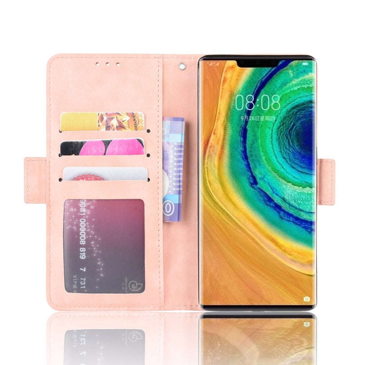 Wallet Style Skin Feel Calf Pattern Leather Case For Huawei Mate 30 Pro,with Separate Card Slot(P...