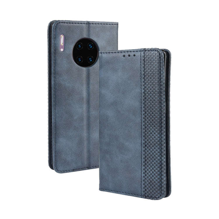 Magnetic Buckle Retro Crazy Horse Texture Horizontal Flip Leather Case for Huawei Mate 30 Pro , w...