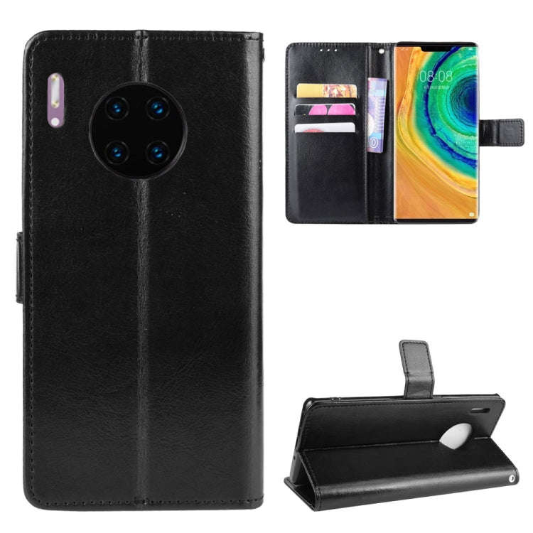 Retro Crazy Horse Texture Horizontal Flip Leather Case for Huawei Mate 30 Pro, with Holder & Card...