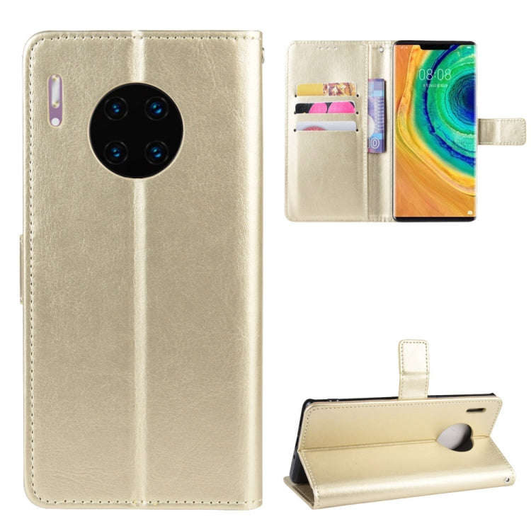 Retro Crazy Horse Texture Horizontal Flip Leather Case for Huawei Mate 30 Pro, with Holder & Card...
