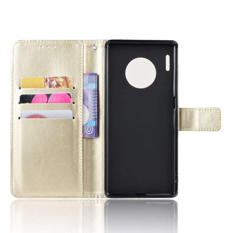 Retro Crazy Horse Texture Horizontal Flip Leather Case for Huawei Mate 30 Pro, with Holder & Card...