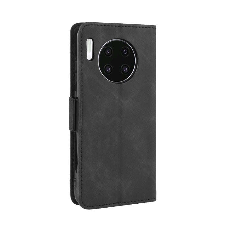 Wallet Style Skin Feel Calf Pattern Leather Case For Huawei Mate 30 ,with Separate Card Slot(Black)