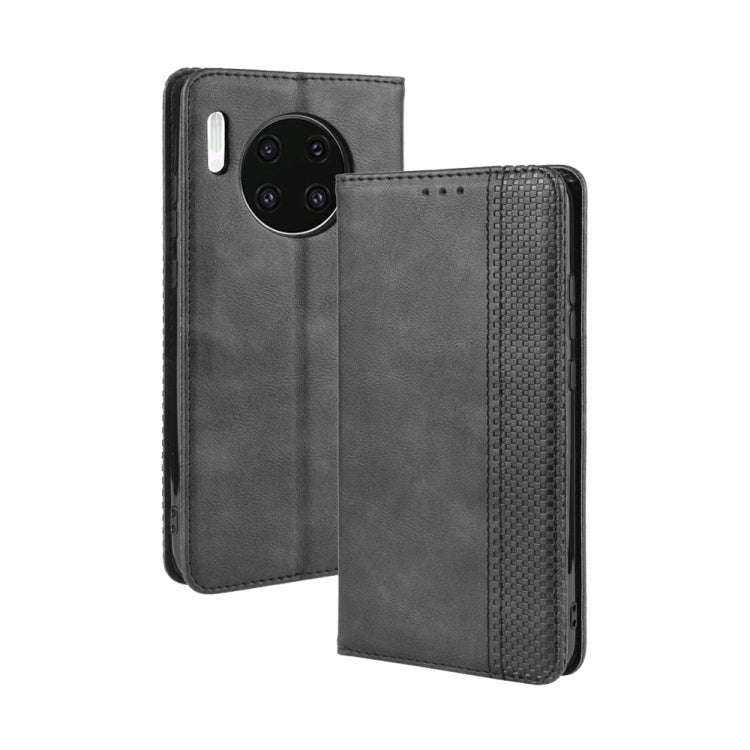 Magnetic Buckle Retro Crazy Horse Texture Horizontal Flip Leather Case for Huawei Mate 30  , with...