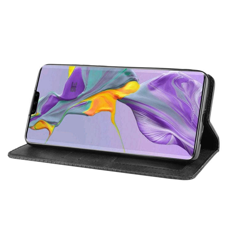 Magnetic Buckle Retro Crazy Horse Texture Horizontal Flip Leather Case for Huawei Mate 30  , with...