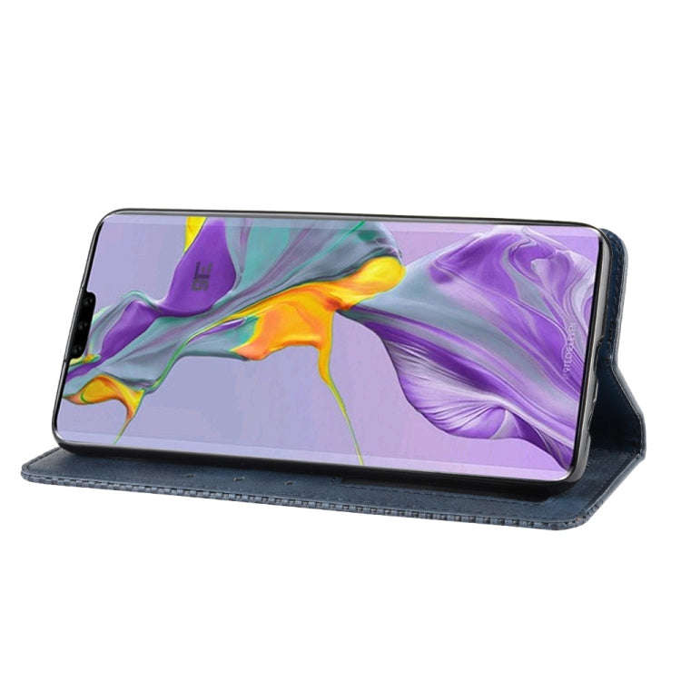 Magnetic Buckle Retro Crazy Horse Texture Horizontal Flip Leather Case for Huawei Mate 30  , with...