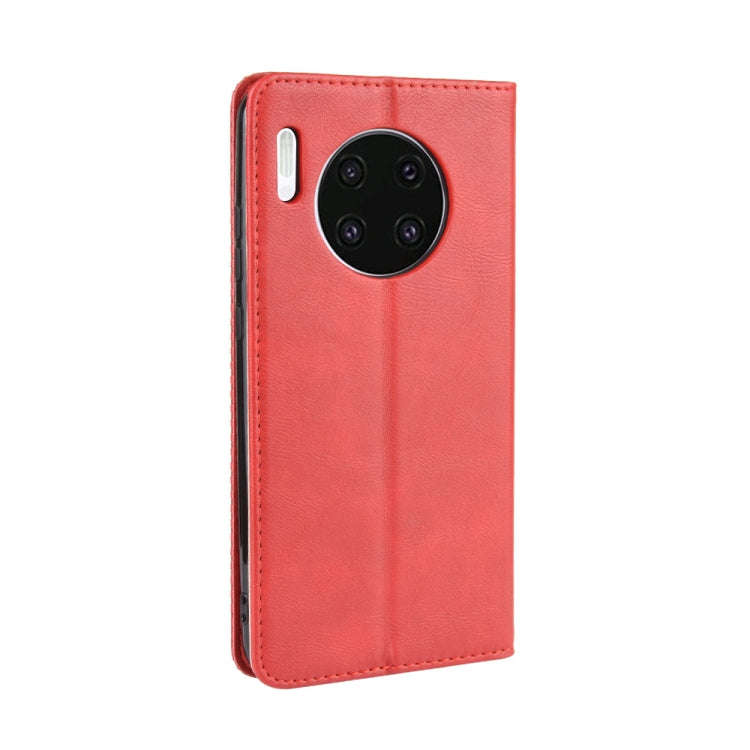 Magnetic Buckle Retro Crazy Horse Texture Horizontal Flip Leather Case for Huawei Mate 30  , with...