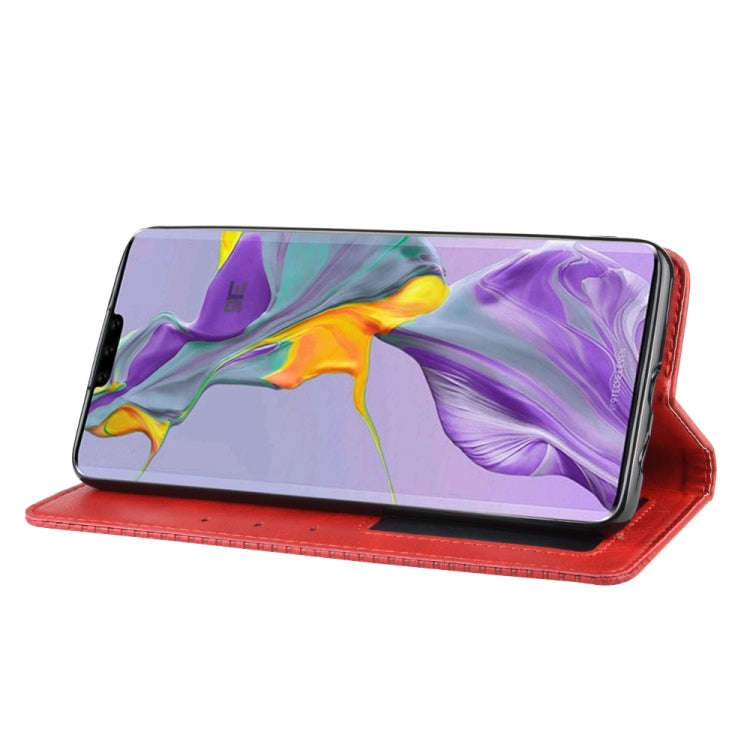 Magnetic Buckle Retro Crazy Horse Texture Horizontal Flip Leather Case for Huawei Mate 30  , with...