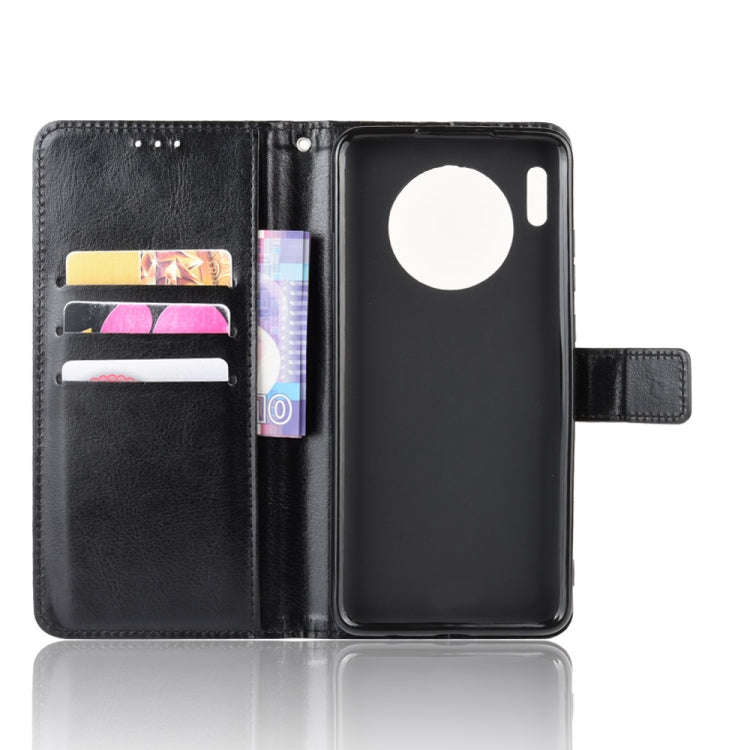 Retro Crazy Horse Texture Horizontal Flip Leather Case for Huawei Mate 30, with Holder & Card Slo...