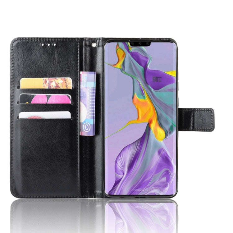 Retro Crazy Horse Texture Horizontal Flip Leather Case for Huawei Mate 30, with Holder & Card Slo...